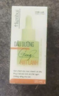DẦU DƯỠNG GỪNG HẠT LANH Hienbui 20ml